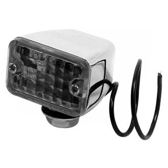 PCE® - 2"x1" Rectangular Amber Crystal Turn Signal Lights