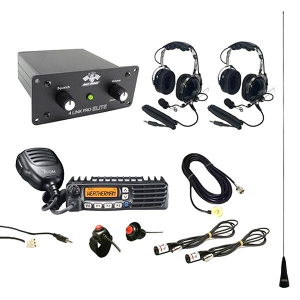 PCI Race Radios® - Standard Ultimate Radio Package 2 Headset/Helmet Cables