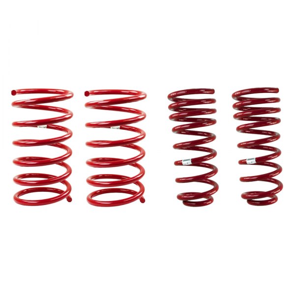 Pedders Suspension® - 0.8" x 0.6" SportsRyder Super Front and Rear Lowering Coil Springs