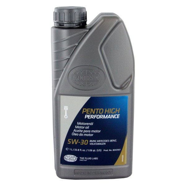 Pentosin® - Pento Hight Performance SAE 5W-30 Full Synthetic Motor Oil, 1 Liter (1.06 Quarts)