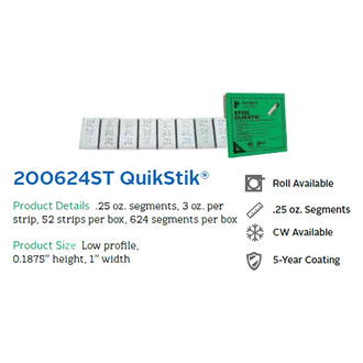 Perfect Equipment® - QuikStik™ Low Profile Wheel Weights