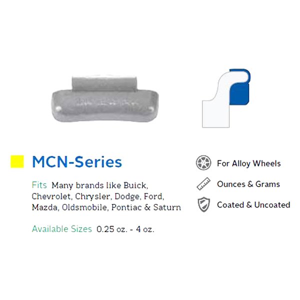 Perfect Equipment® - MC-Series Wheel Weights