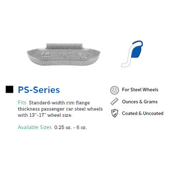 Perfect Equipment® - PS-Series Wheel Weights