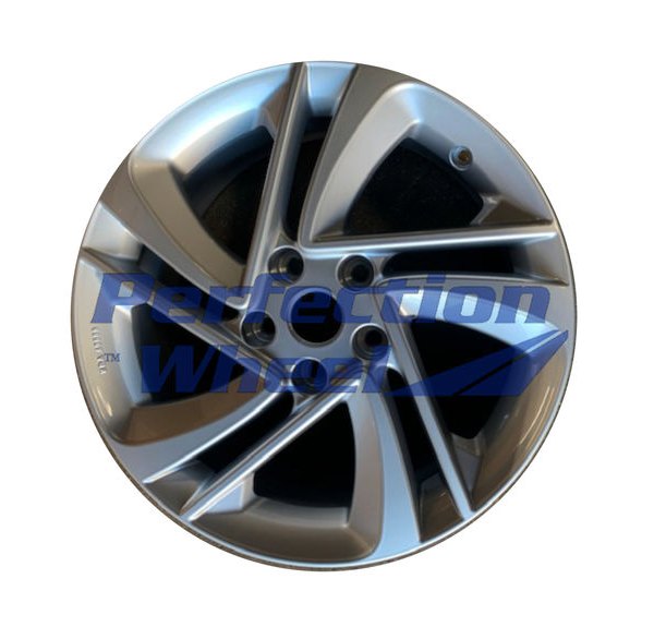 Perfection Wheel® - 17 x 7 10 Turbine-Spoke Fine Bright Silver Full Face PIB Alloy Factory Wheel (Refinished)