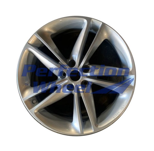 Perfection Wheel® - 19 x 7 Double 5-Spoke Metallic Silver Full Face Alloy Factory Wheel (Refinished)