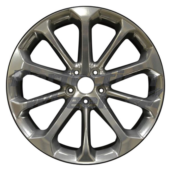 Perfection Wheel® - 20 x 8 10 Alternating-Spoke Full Polished Alloy Factory Wheel (Refinished)
