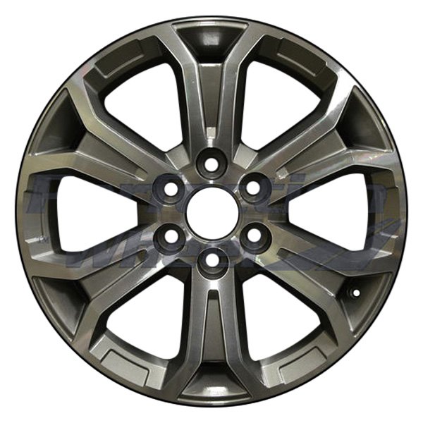 Perfection Wheel® - 19 x 7.5 6 Y-Spoke Medium Metalic Charcoal Machined Alloy Factory Wheel (Refinished)