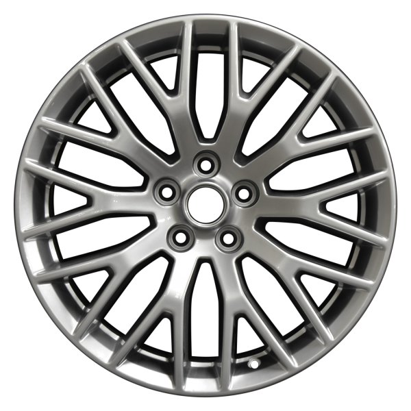 Perfection Wheel® - 19 x 9 10 Y-Spoke Hyper Medium Silver Full Face Bright Alloy Factory Wheel (Refinished)