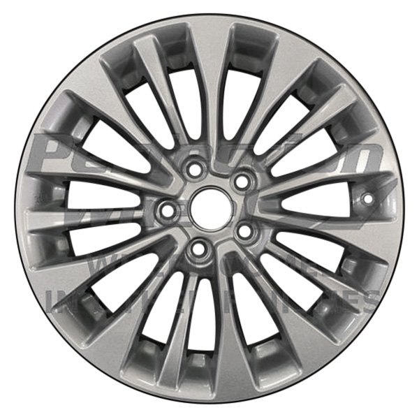 Perfection Wheel® - 17 x 7 15 Alternating-Spoke Dark Charcoal Machined Alloy Factory Wheel (Refinished)