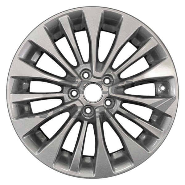 Perfection Wheel® - 16 x 6.5 5 W-Spoke Sparkle Silver Full Face Alloy Factory Wheel (Refinished)