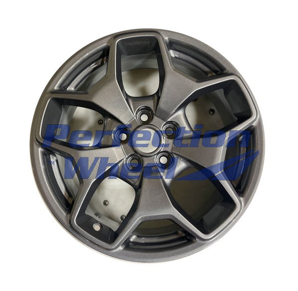 Perfection Wheel® - 17 x 7 5 Y-Spoke Medium Charcoal Full Face Alloy Factory Wheel (Refinished)