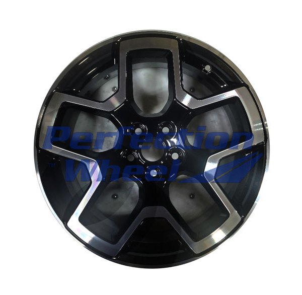 Perfection Wheel® - 18 x 7 5 Y-Spoke Gloss Black Machine PIB Alloy Factory Wheel (Refinished)