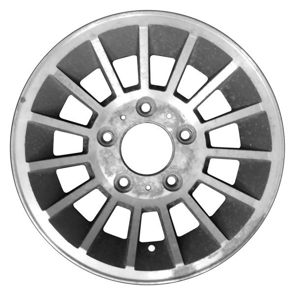 Perfection Wheel® - 15 x 7 15 I-Spoke Light Charcoal Machine Texture Alloy Factory Wheel (Refinished)