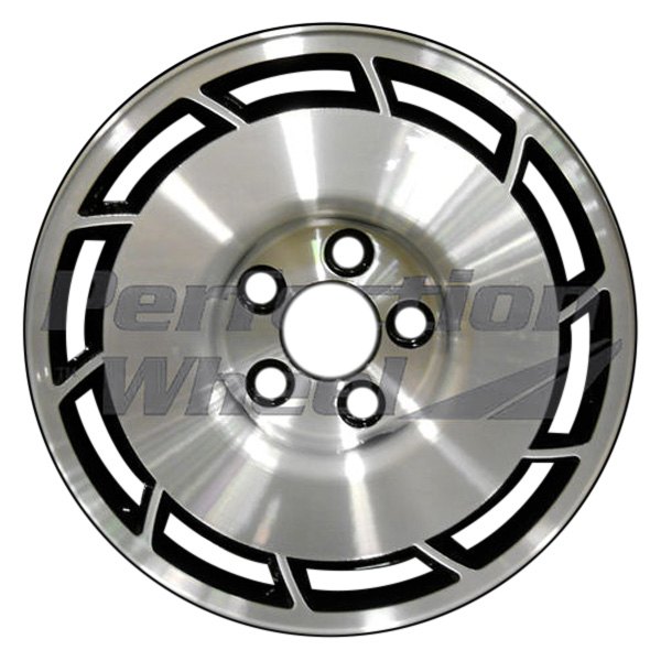 Perfection Wheel® - 16 x 8.5 10-Slot Light Charcoal Machined Center Alloy Factory Wheel (Refinished)