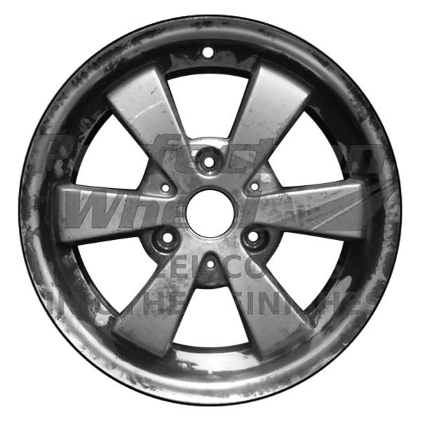 Perfection Wheel® - 15 x 5 6 I-Spoke Fine Bright Silver Full Face Alloy Factory Wheel (Refinished)