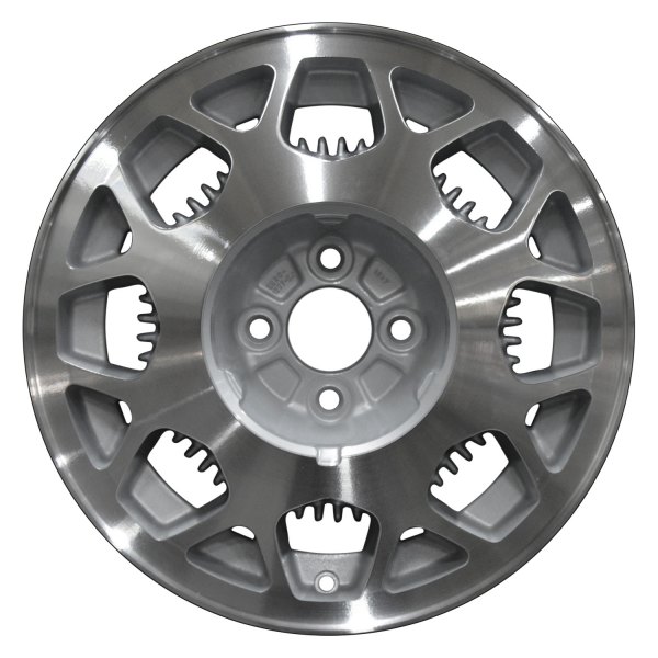 Perfection Wheel® - 16 x 7 16-Slot Fine Metallic Silver Machined Alloy Factory Wheel (Refinished)