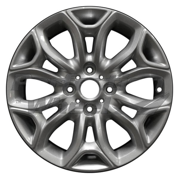 Perfection Wheel® - 16 x 6 6 Y-Spoke Sparkle Silver Full Face Alloy Factory Wheel (Refinished)