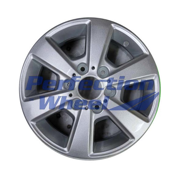 Perfection Wheel® - 16 x 6.5 6 I-Spoke Bright Sparkle Silver Full Face Alloy Factory Wheel (Refinished)