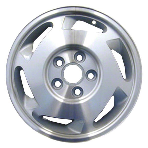 Perfection Wheel® - 16 x 8.5 6-Slot Fine Metallic Silver Machined Alloy Factory Wheel (Refinished)