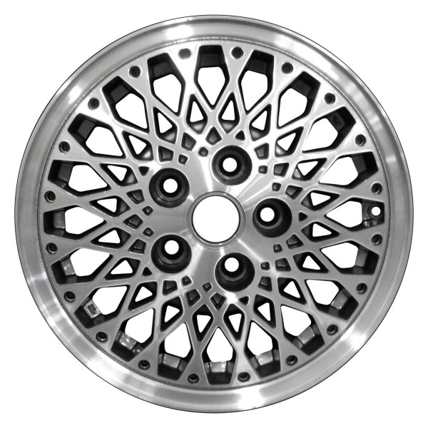 Perfection Wheel® - 15 x 6 20 Spider-Spoke Medium Argent Charcoal Machined Alloy Factory Wheel (Refinished)
