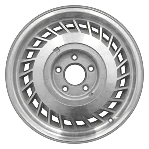 Perfection Wheel® - 16 x 7 24 Spiral-Spoke Medium Silver Machined Alloy Factory Wheel (Refinished)