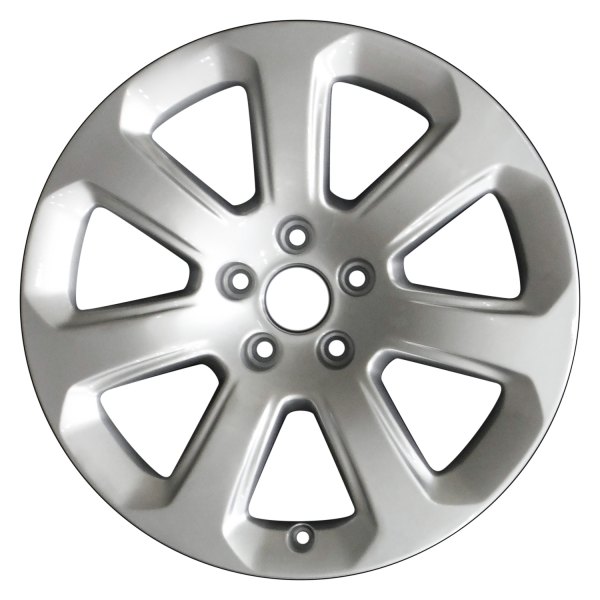 Perfection Wheel® - 17 x 7.5 7 I-Spoke Fine Bright Silver Full Face Alloy Factory Wheel (Refinished)