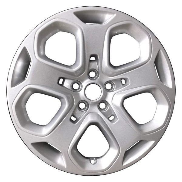 Perfection Wheel® - 18 x 8 5-Spoke Sparkle Silver Full Face Alloy Factory Wheel (Refinished)