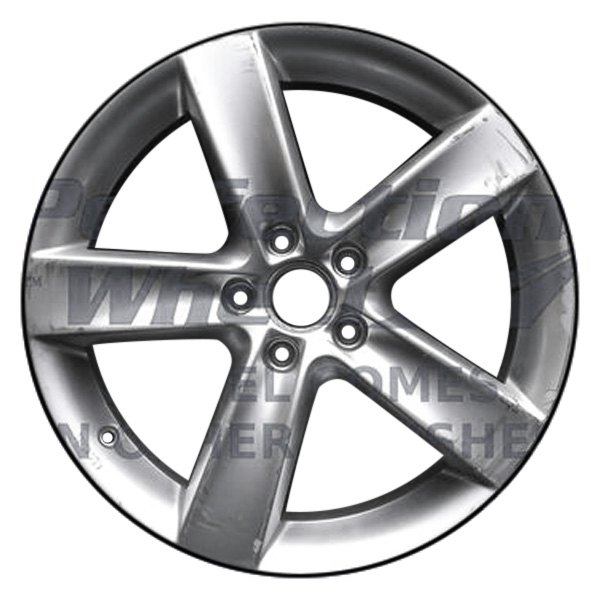 Perfection Wheel® - 18 x 7.5 5-Spoke Hyper Bright Silver Full Face Alloy Factory Wheel (Refinished)