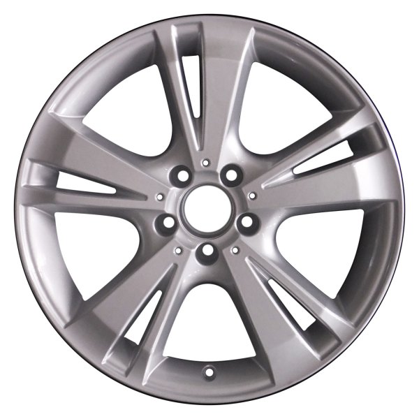 Perfection Wheel® - 18 x 9 Double 5-Spoke Bright Medium Silver Full Face Alloy Factory Wheel (Refinished)