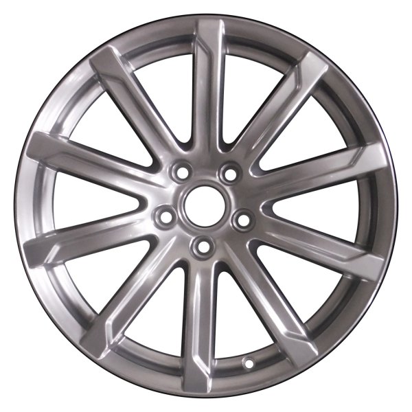Perfection Wheel® - 18 x 9 10 I-Spoke Hyper Bright Mirror Silver Full Face Alloy Factory Wheel (Refinished)