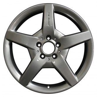 Partsynergy Replacement For New Replica Aluminum Alloy Wheel Rim 17 Inch Fits 2005 Mercedes CLK320 5 Spokes 5-112mm 