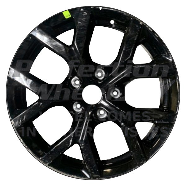 Perfection Wheel® - 18 x 8 5 Y-Spoke Gloss Black Full Face Alloy Factory Wheel (Refinished)