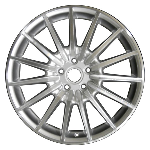Perfection Wheel® - 19 x 9.5 15 I-Spoke Fine Bright Silver Machined Alloy Factory Wheel (Refinished)