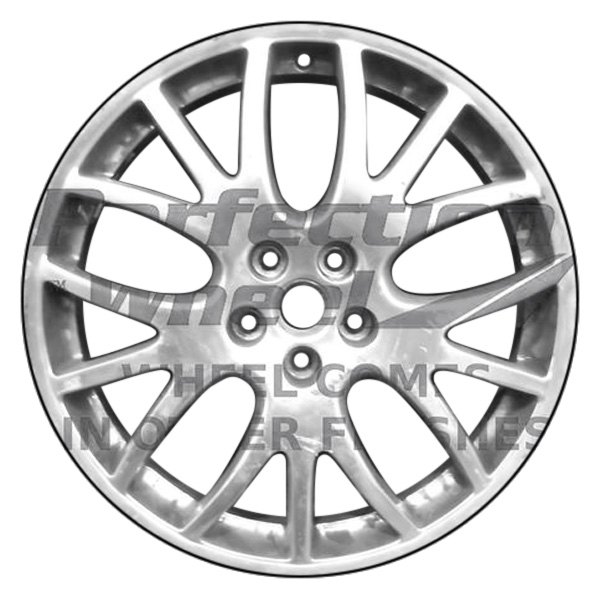 Perfection Wheel® - 19 x 8 5 W-Spoke Full Polished Alloy Factory Wheel (Refinished)