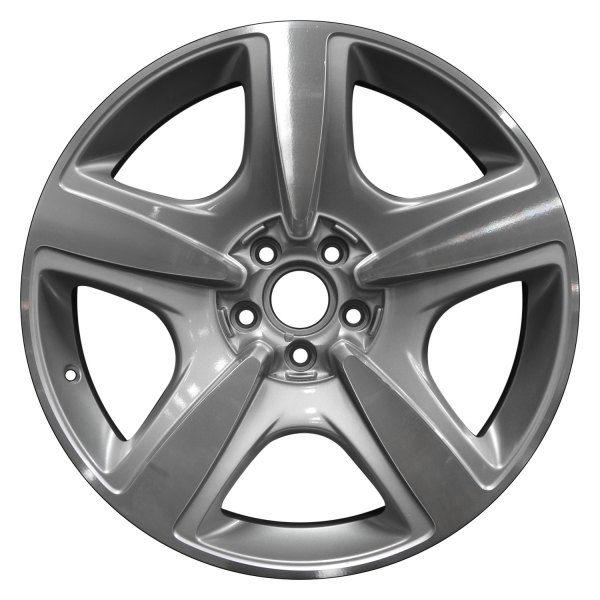 Perfection Wheel® - 19 x 9 5-Spoke Fine Bright Silver Machined Alloy Factory Wheel (Refinished)
