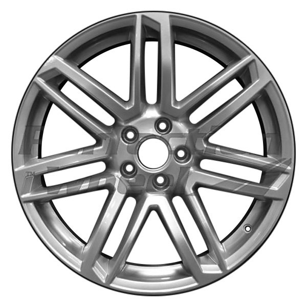 Perfection Wheel® - 19 x 9 7 Double I-Spoke Sparkle Silver Alloy Factory Wheel (Refinished)