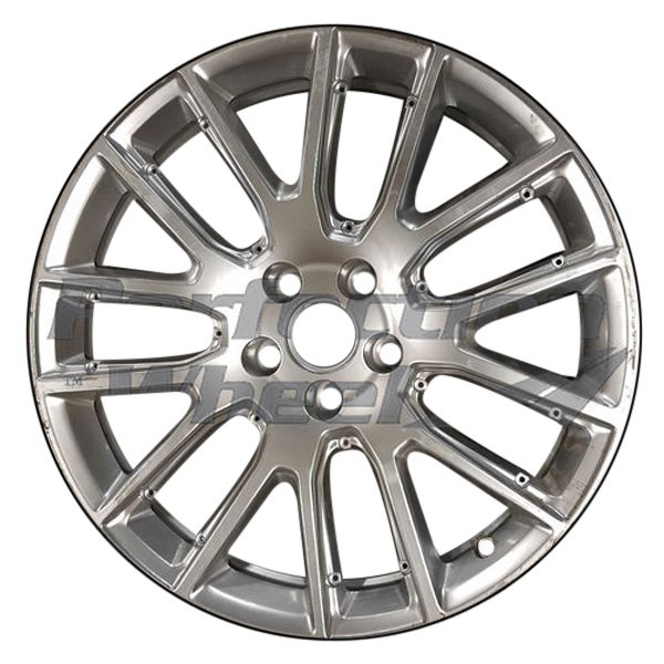 Perfection Wheel® - 19 x 9 7 Y-Spoke Fine Bright Silver Full Face Alloy Factory Wheel (Refinished)