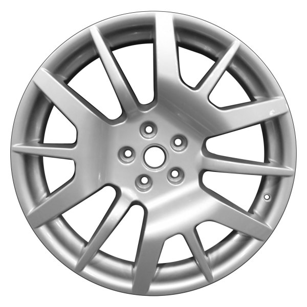 Perfection Wheel® - 20 x 10.5 12 I-Spoke Bright Fine Metallic Silver Full Face Alloy Factory Wheel (Refinished)