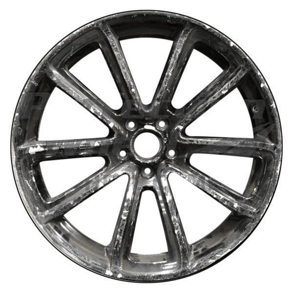 Perfection Wheel® - 20 x 9.5 Double 5-Spoke Gloss Black Full Face PIB Alloy Factory Wheel (Refinished)