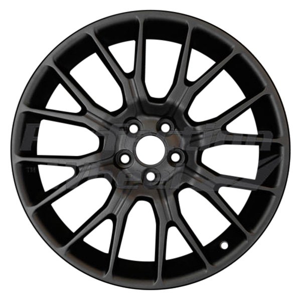 Perfection Wheel® - 20 x 8.5 8 Y-Spoke Flat Matte Black Full Face Alloy Factory Wheel (Refinished)