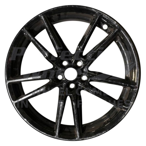 Perfection Wheel® - 20 x 11 Double 5-Spoke Gloss Black Full Face PIB Alloy Factory Wheel (Refinished)