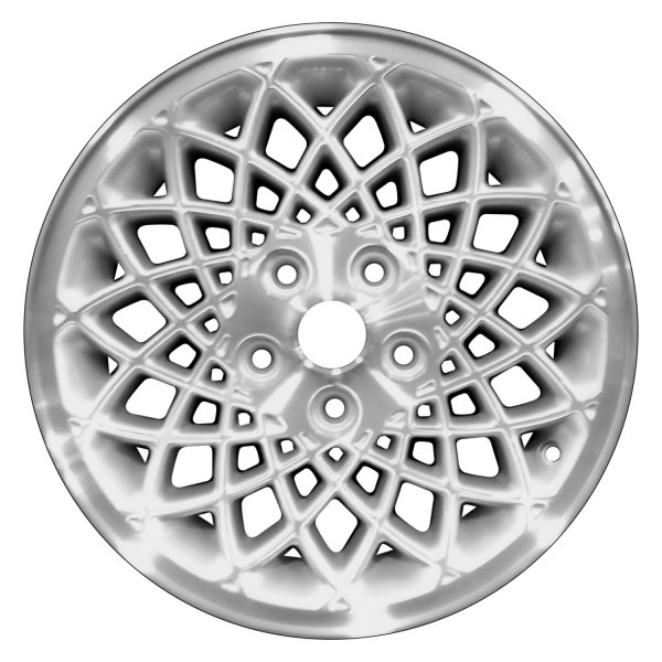 Perfection Wheel® - 16 x 7 15 Spider-Spoke Sparkle Silver Machined Alloy Factory Wheel (Refinished)