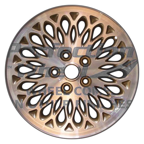 Perfection Wheel® - 16 x 7 18 Spider-Spoke Sparkle Gold Machined Alloy Factory Wheel (Refinished)