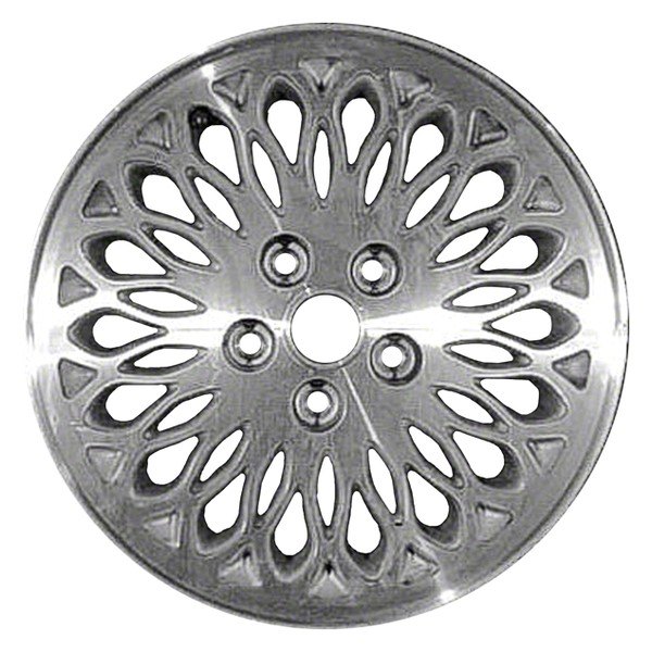 Perfection Wheel® - 16 x 7 18 Spider-Spoke Sparkle Silver Machined Alloy Factory Wheel (Refinished)