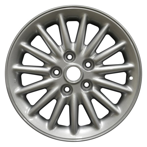 Perfection Wheel® - 16 x 7 15 I-Spoke Sparkle Silver Full Face Alloy Factory Wheel (Refinished)