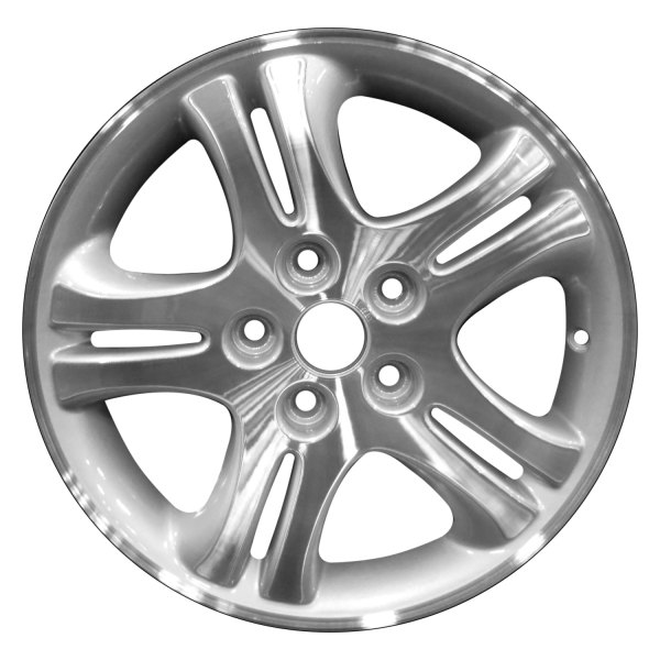 Perfection Wheel® - 16 x 7 Double 5-Spoke Medium Sparkle Silver Machined Alloy Factory Wheel (Refinished)