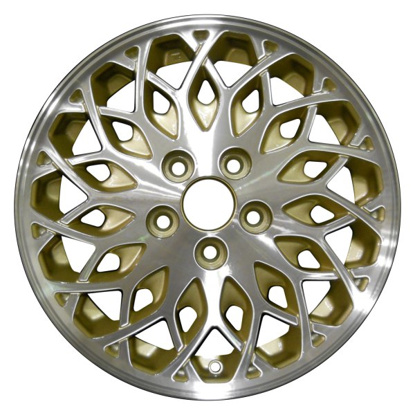 Perfection Wheel® - 16 x 6.5 30 Spider-Spoke Sparkle Gold Machined Alloy Factory Wheel (Refinished)