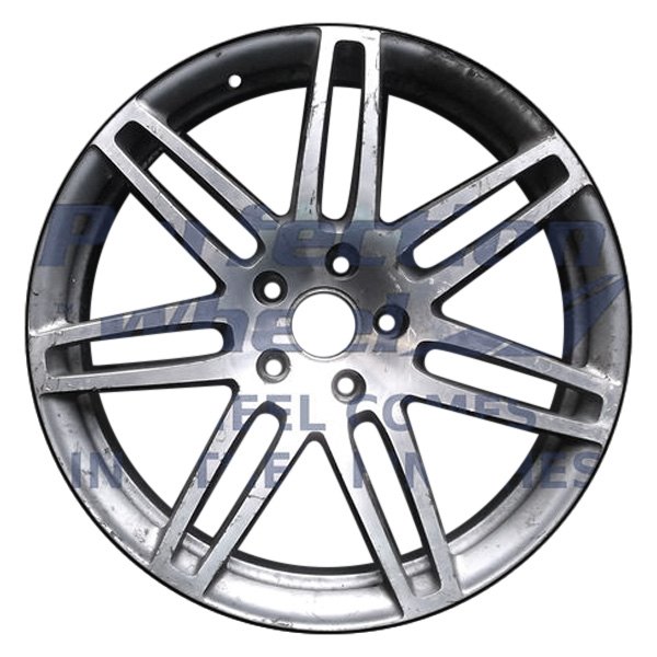 Perfection Wheel® - 21 x 10 7 Double I-Spoke Light Charcoal Polish Alloy Factory Wheel (Refinished)
