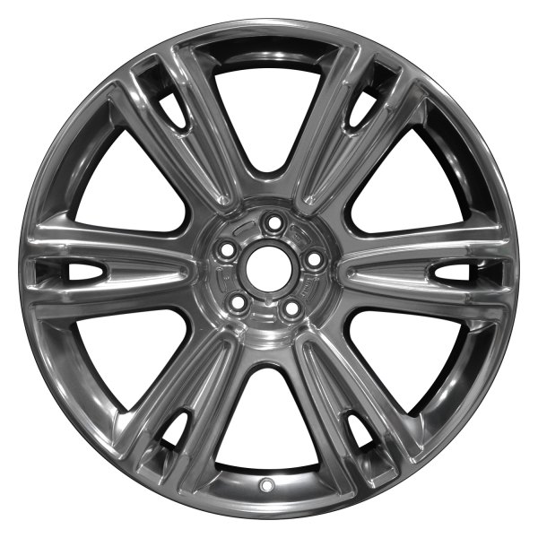 Perfection Wheel® - 21 x 9.5 6 I-Spoke Bright Fine Metallic Silver Machined Bright Alloy Factory Wheel (Refinished)
