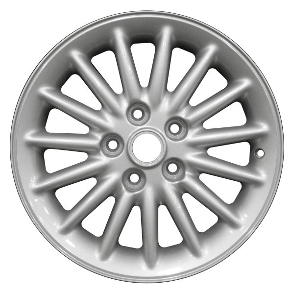 Perfection Wheel® - 16 x 6.5 15 I-Spoke Bright Sparkle Silver Full Face Alloy Factory Wheel (Refinished)